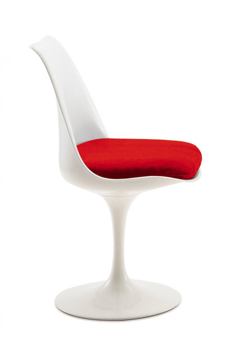 Eero Saarinen Tulip Chair Fiberglass Structure As The Original